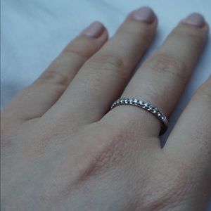 14 white gold diamond ring